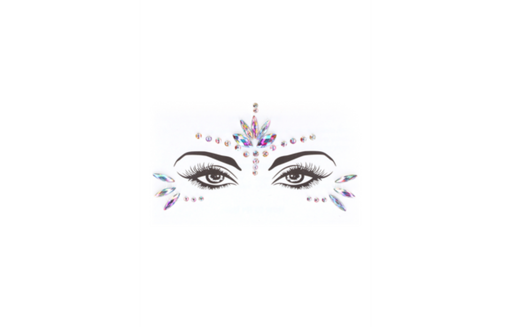 Oogverblindende Oogcontact Bling Sticker
