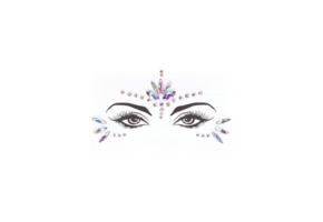 Dazzling Eye Contact Bling Sticker
