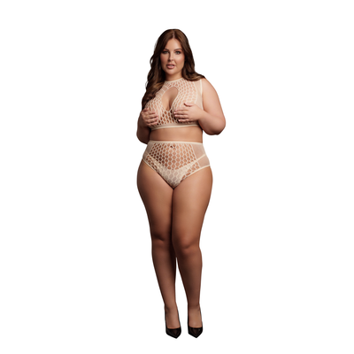 Duo Net Keyhole BH-Set Damen XL-4XL | Cool & bequem