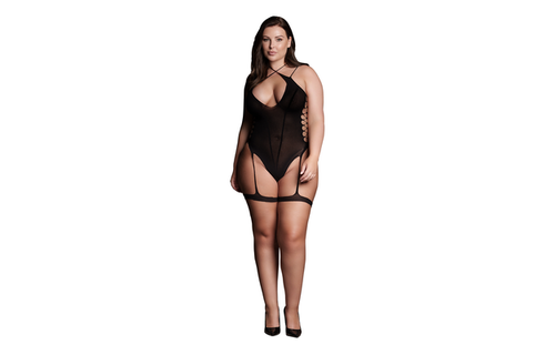 Metis Xvi Body Plus Size - Seductive Body With Garter