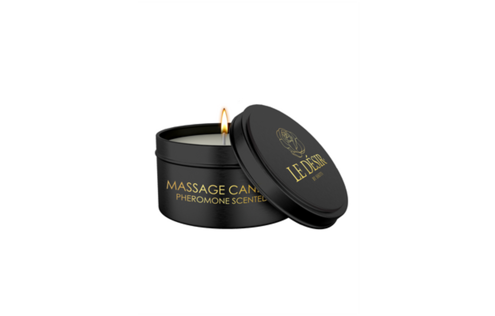Erotic Massage Candle with Pheromone Scent for a Passionate Evening
