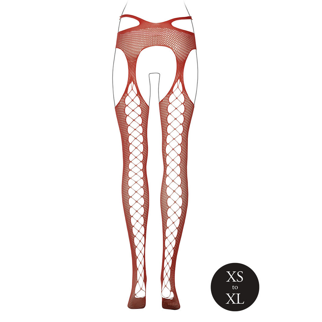 Suspender Pantyhose with Strappy Waist - One Size