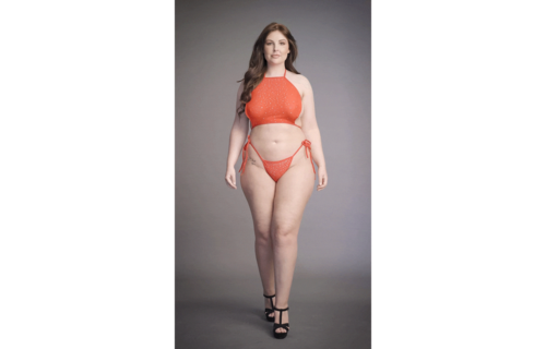 Top En String Met Strass | Grote Maten 1Xl-3Xl Feestelijk