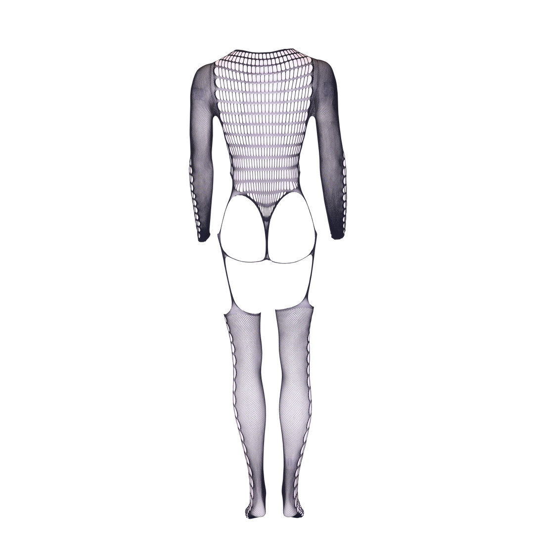 Kalyke XXIII - Bodystocking met col - Een maat