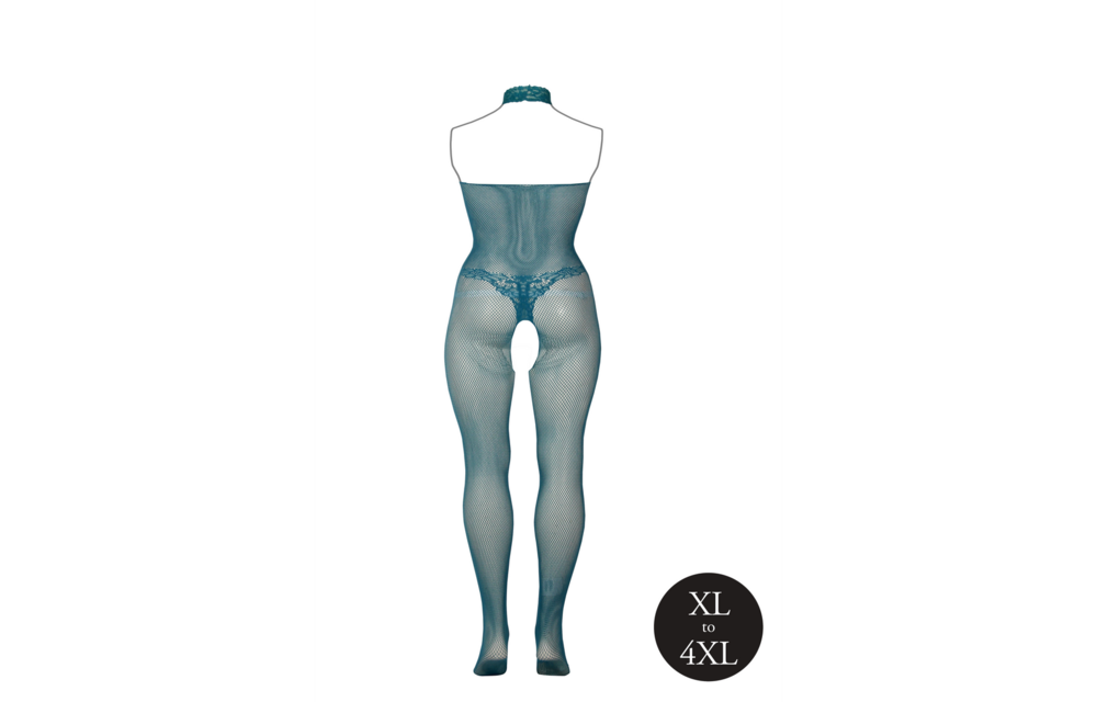 Fishnet & Lace Bodystocking XL-4XL | Le Désir Women's Size