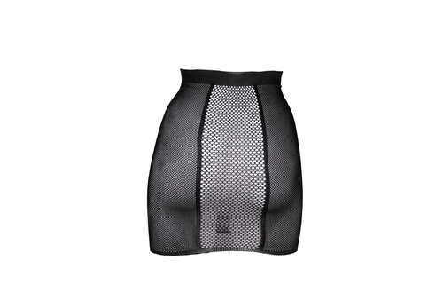 Fishnet Skirt High Waist Black S-XL – Sexy & Comfortable