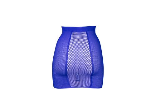 Blue Fishnet Skirt High Waist – Stylish & Comfortable S-XL