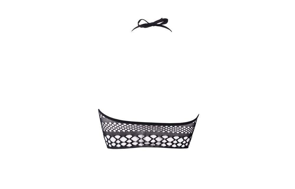 Strappy Halter Top Black | Festival Style | One Size S-XL