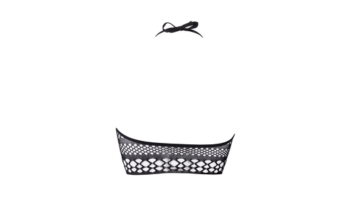 Strappy Halter Top Schwarz | Festival-Stil | Einheitsgröße S-XL