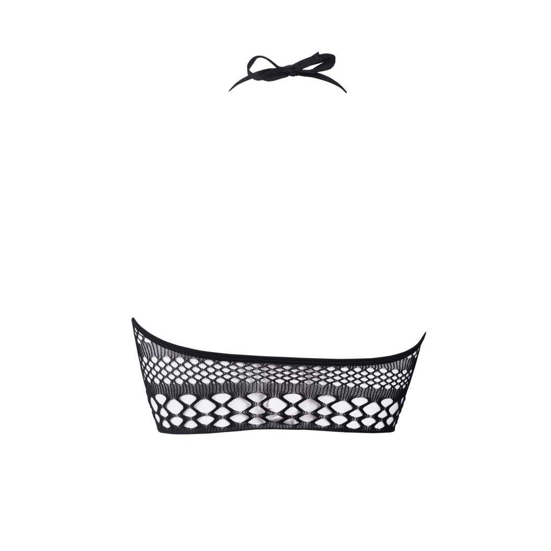 Strappy Halter Top Schwarz | Festival-Stil | Einheitsgröße S-XL