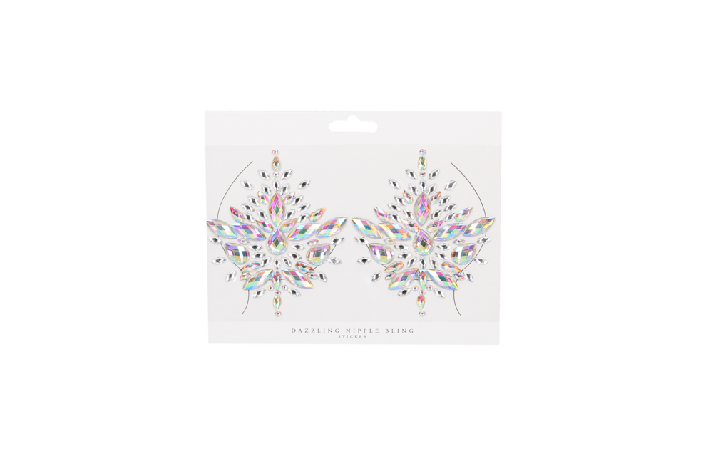 Blendender Nippel-Bling-Sticker – Strahlend & glamourös