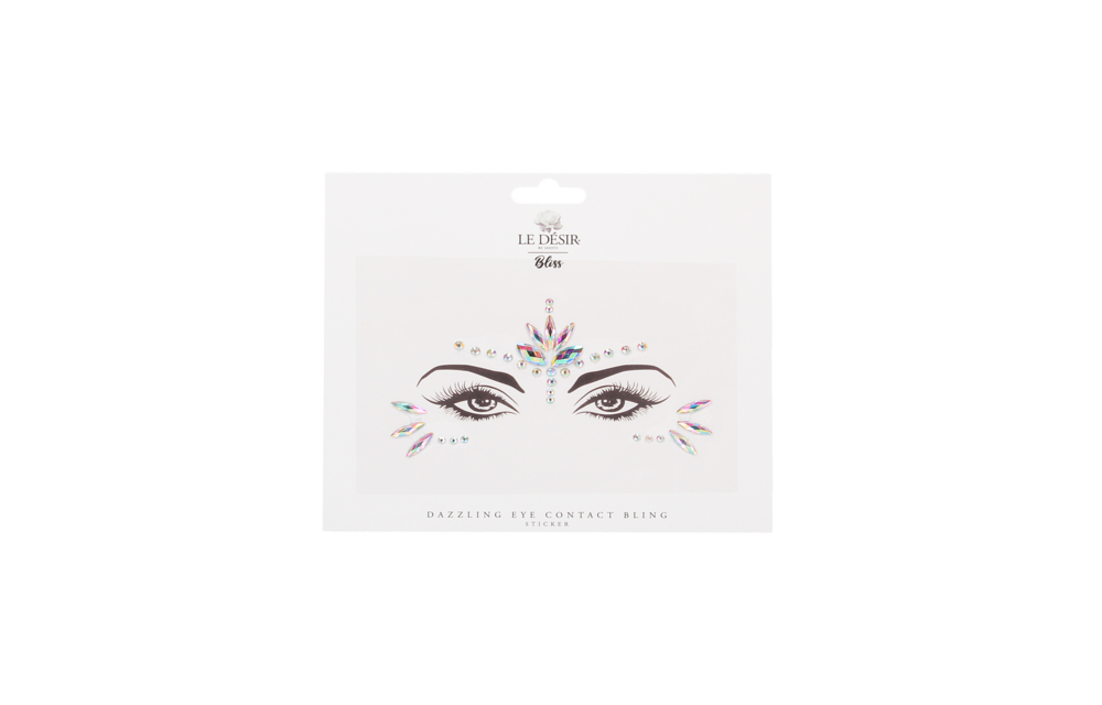 Oogverblindende Oogcontact Bling Sticker