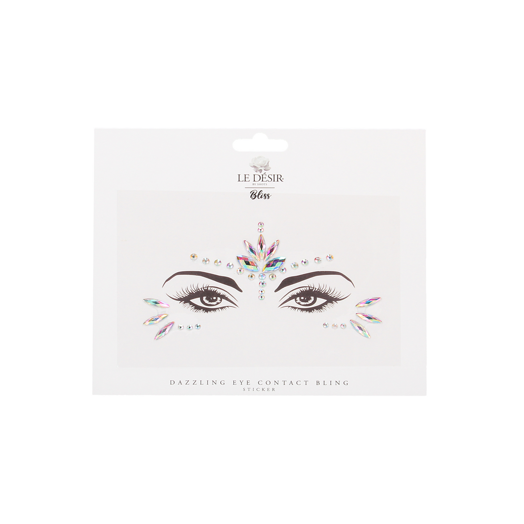 Dazzling Eye Contact Bling Sticker