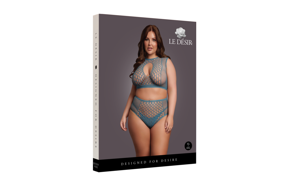 Duo Net Gaten Bh Set Dames Xl-4Xl – Stijlvol & Comfortabel