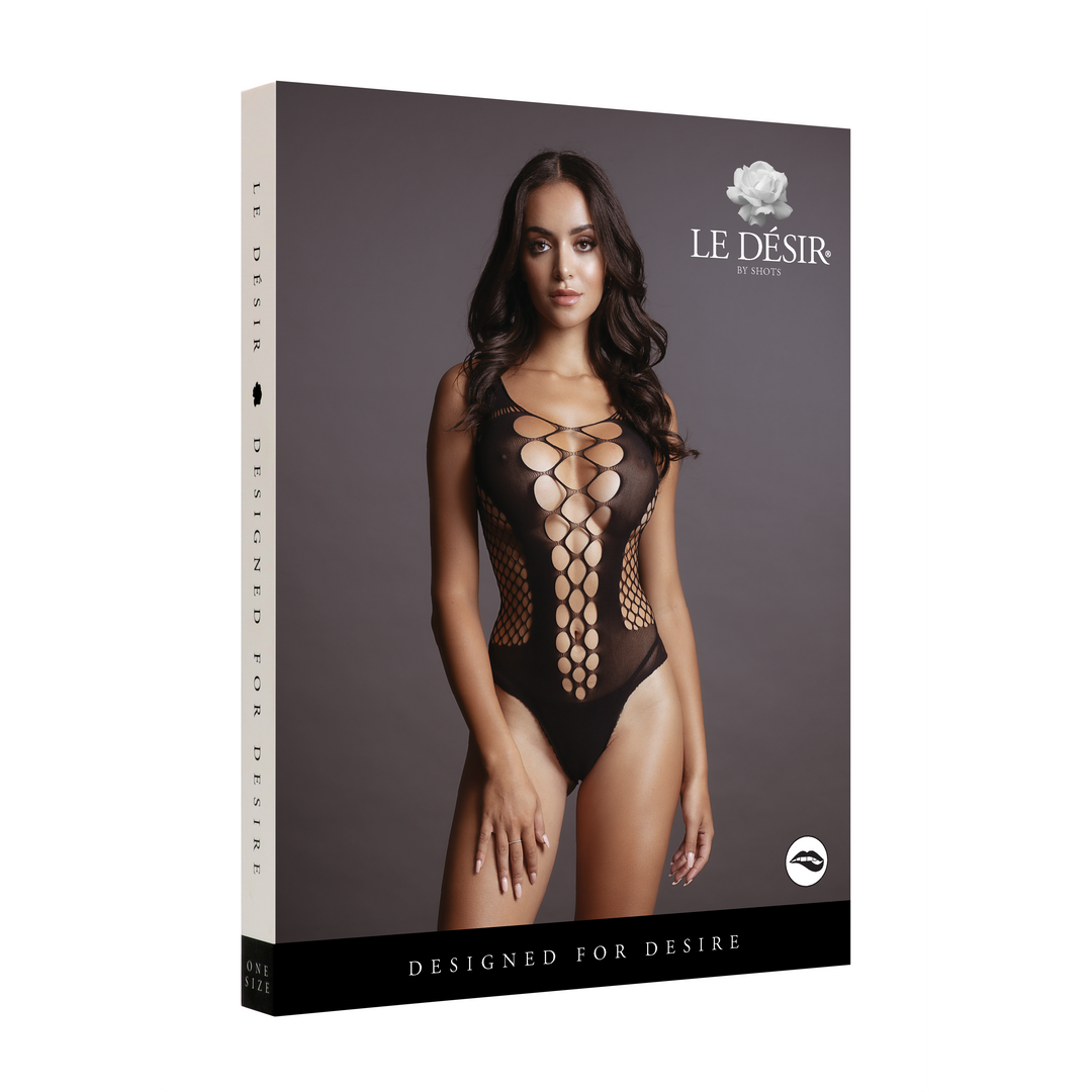 Contrast Hek Net Teddy – Sexy, Elastisch & Comfortabel Zwart