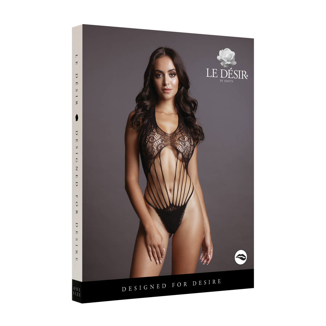 Strappy Kanten Teddy Schwarz | Sexy & Bequem Le Désir