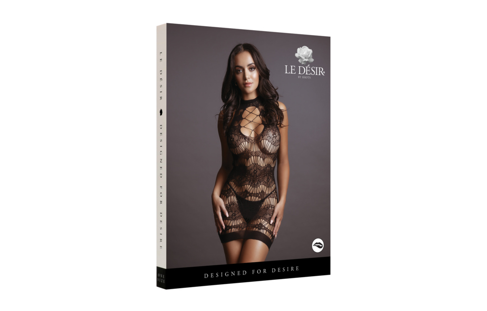 Mini Jurkje Kriskras Hals - Sexy, Elastisch & Verleidend