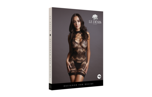 Mini Dress Criss-Cross Neckline – Sexy, Elastic & Seductive