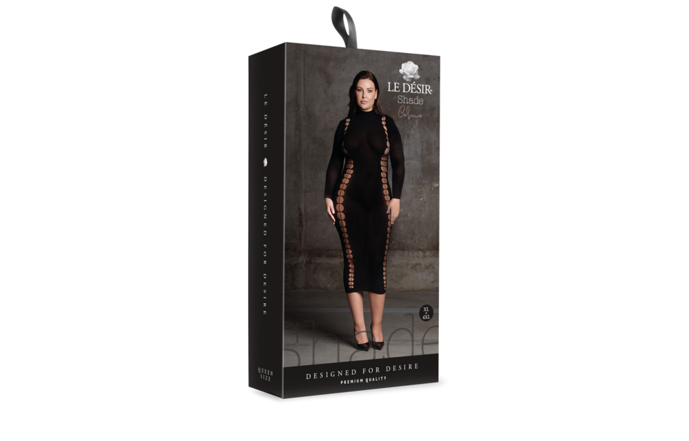 Carme Xi Jurk Met Coltrui – Grote Maat Xxl+ | Le Désir