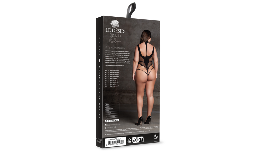 Cyllene Xlviii Body Met Coltrui | Sexy Grote Maat Xl-Xxxxl