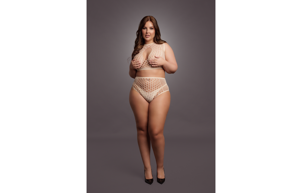 Duo Net Keyhole BH-Set Damen XL-4XL | Cool & bequem