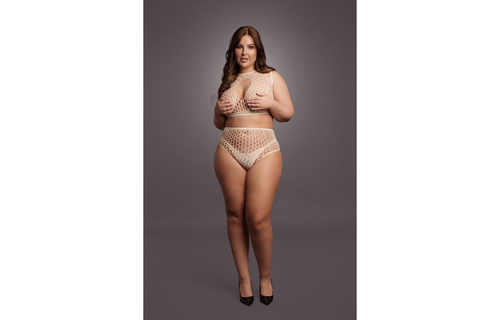 Duo Net Keyhole BH-Set Damen XL-4XL | Cool & bequem