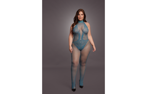 Fishnet & Lace Bodystocking XL-4XL | Le Désir Women's Size