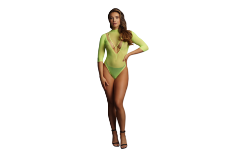 Korte Mouwen Teddy Groen - Stijlvolle & Comfortabele Body