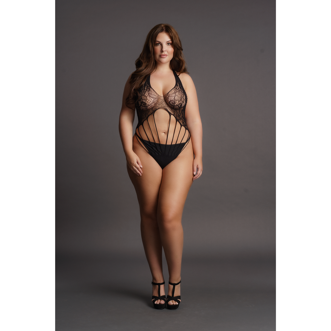 Strappy Kanten Teddy Grote Maat – Sexy Lingerie Xxl-5Xl