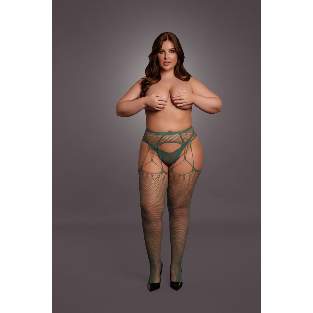 Geribbelde Jarretelleggings Dames - Stijlvol, Zacht & Sexy