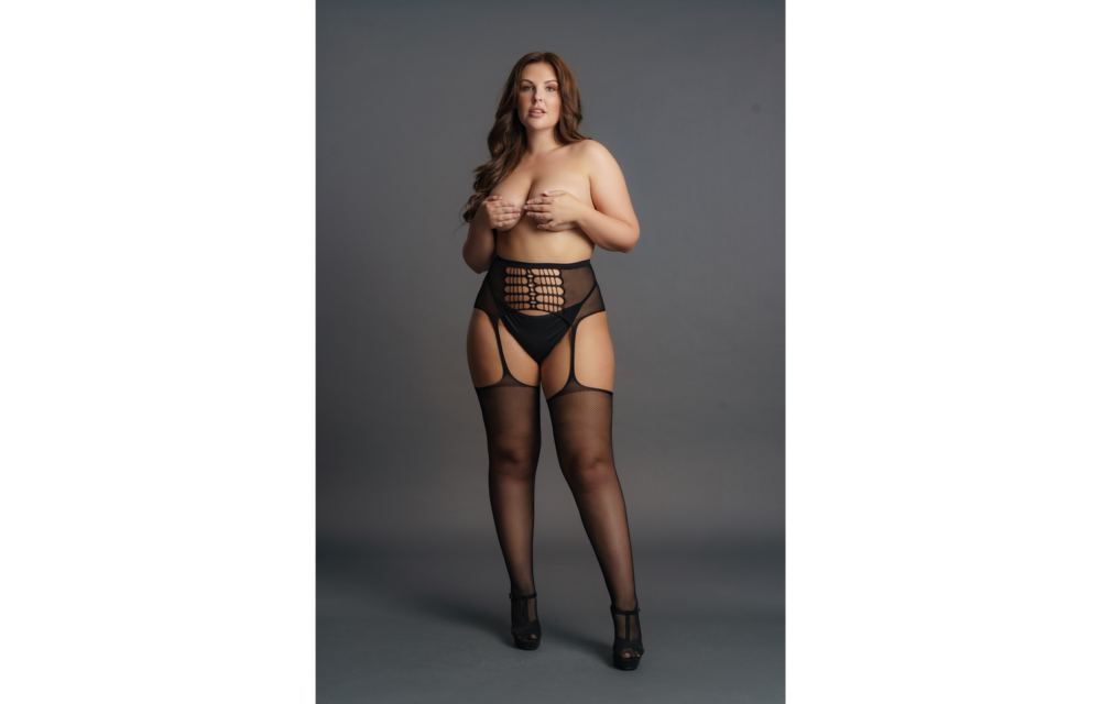 Garter Belt Stockings Plus Size | Stylish & Sexy 2XL-5XL