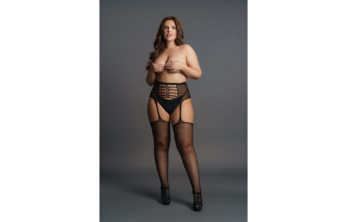 Garter Belt Stockings Plus Size | Stylish & Sexy 2XL-5XL