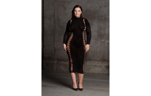 Carme XI - Dress with Turtleneck - Plus Size