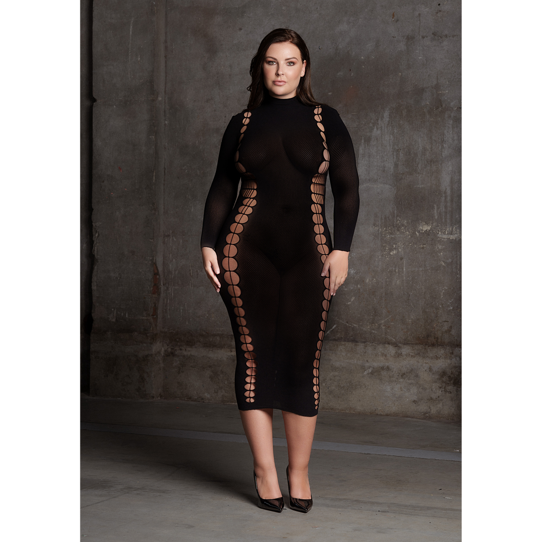 Carme XI - Dress with Turtleneck - Plus Size