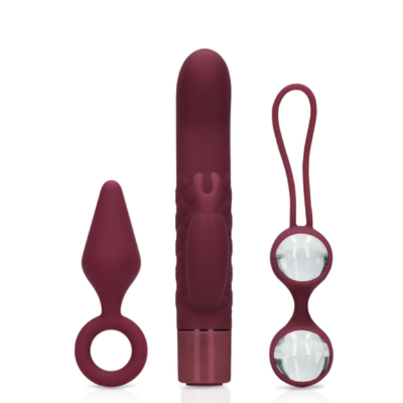 (S)Explore Toy Set Dark Cherry – Seductive Toys