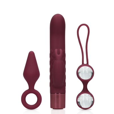 (S)Explore Toy Set Dark Cherry – Seductive Toys