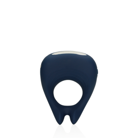 Vibrierender Cockring Mit Spitze - Baltic Blue