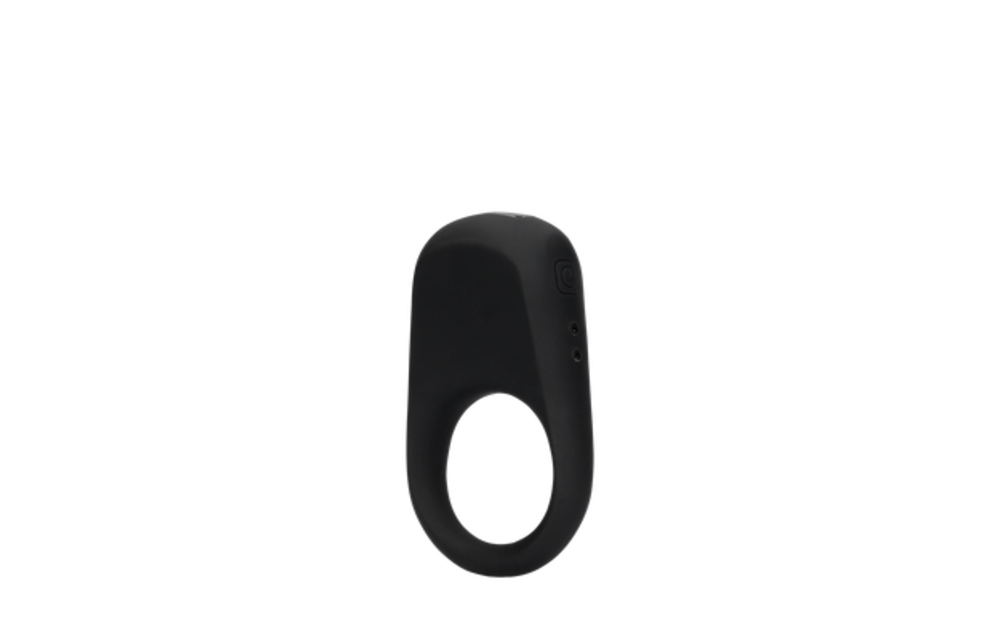 Vibrating Cock Ring Jet Black – Powerful Pleasure Boost