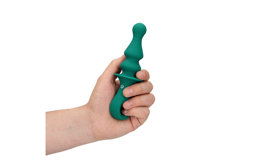 Pawn Shaped Anal Vibrator - Peacock Plume