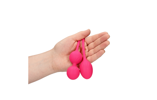 2 Piece Thumping Kegel Ball Set - Wild Strawberry