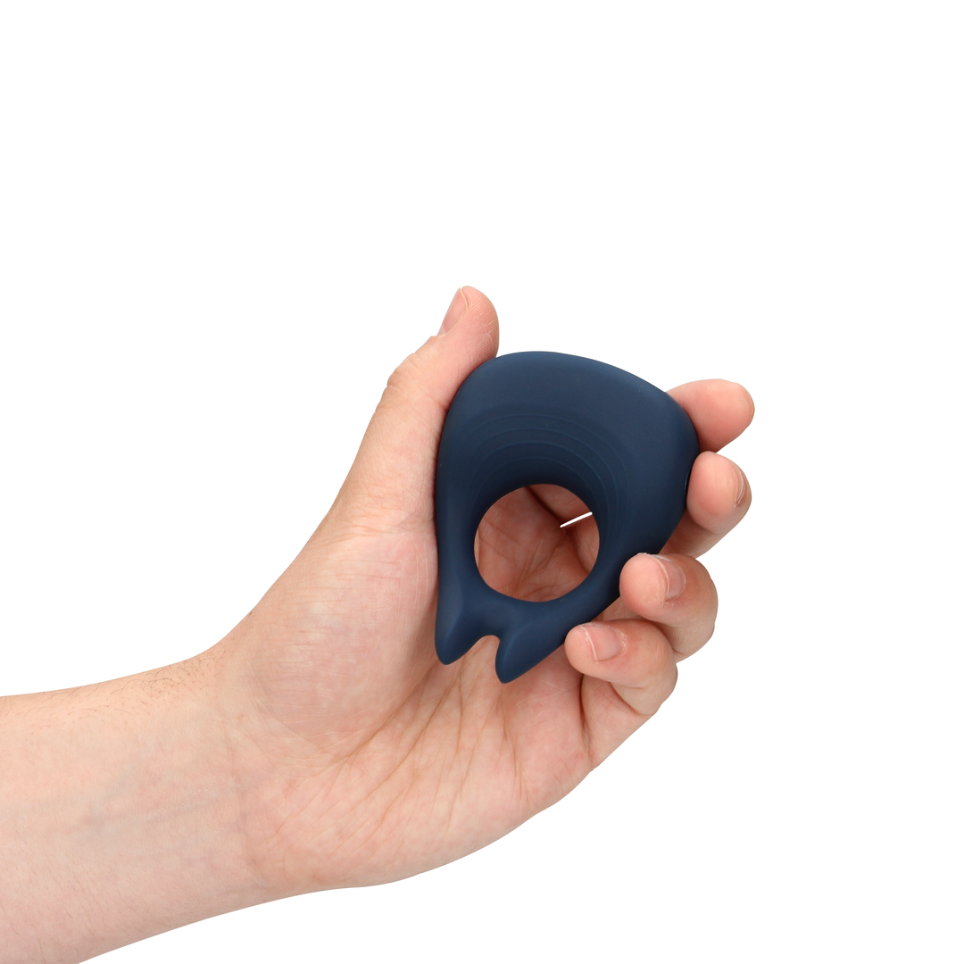 Pointed Vibrating Cock Ring Baltic Blue - Enhance Your Pleasure