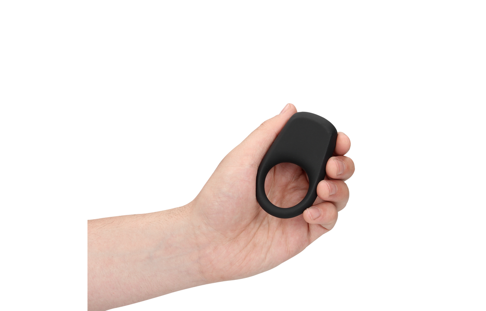 Vibrerende Cockring Dropzwart – Krachtige Plezierboost