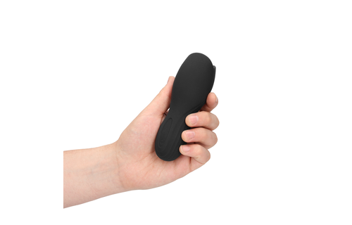 Vibrating Masturbator Sleeve Liquorice Black – Intense Pleasure