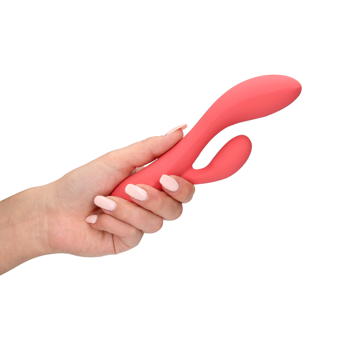 Gladde Ultra Zachte Siliconen Rabbit Vibrator - Astro Dust