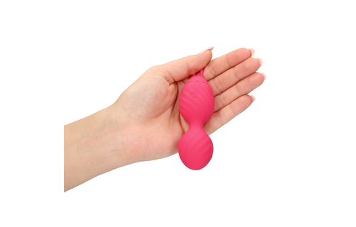 Vibrating Egg With Remote Control - Strawberry Red