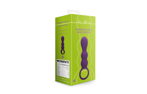 Teardrop Anaal Vibrator 16,6 cm Helder Paars – Intens Genot