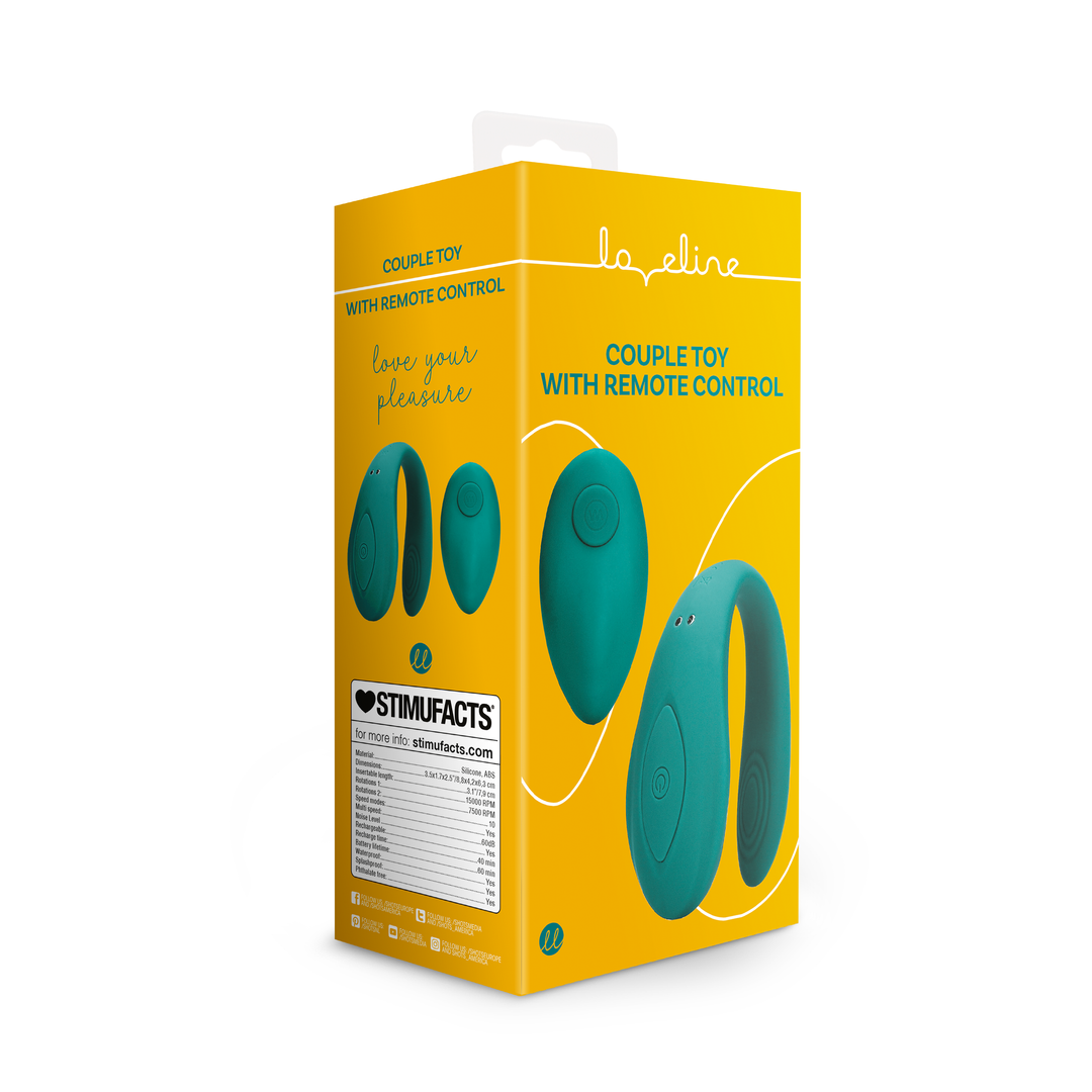 Koppels Toy Met Afstandsbediening - Bimini Blue