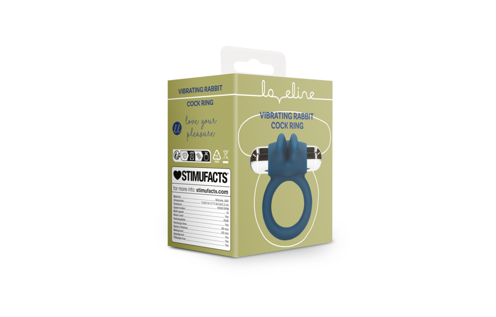 Vibrerende Cockring Baltic Blue – Blijf Langer Genieten