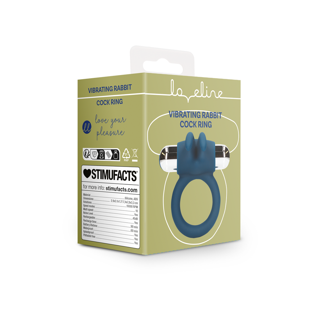 Vibrerende Cockring Baltic Blue – Blijf Langer Genieten