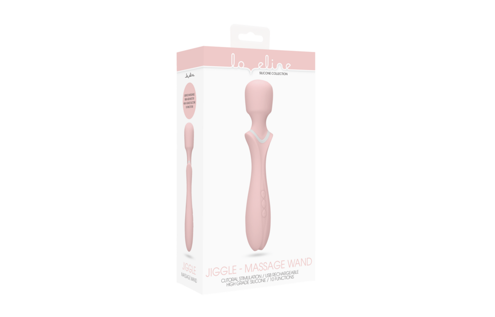 Jiggle Wandmassager | Diepe Ontspanning & 10 Vibratiestanden